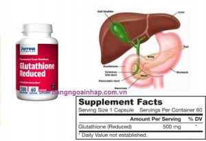 glutathione reduced 500mg