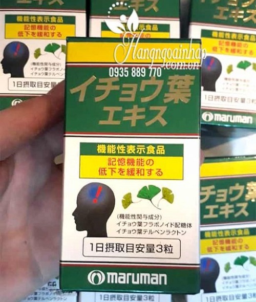 Thuốc bổ não Ginkgo Biloba Maruman của Nhật có tốt không-3