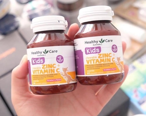Review viên nhai Healthy Care kids Zinc + Vitamin C-2