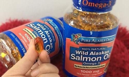 Viên uống Pure Alaska Omega-3 Wild Alaskan Salmon Oil 1000mg review-4
