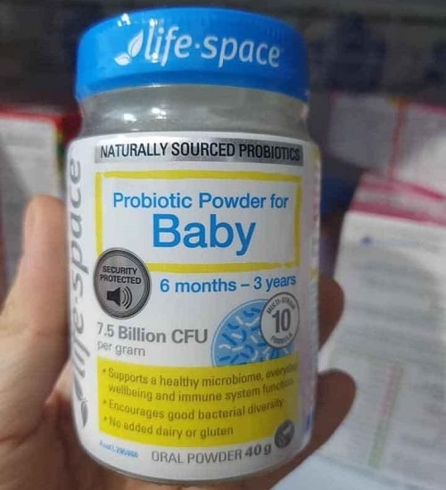 Men vi sinh Life Space Probiotic Powder For Baby review-2