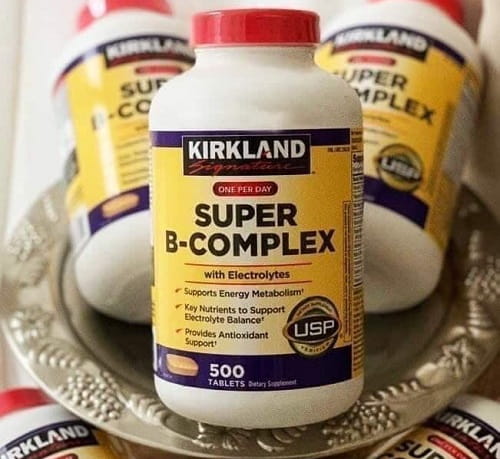 Viên uống Kirkland Super B-Complex with Electrolytes review-2