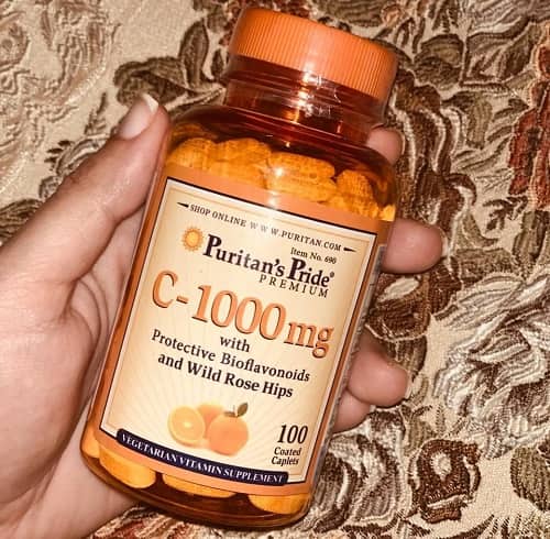 Viên uống Puritan's Pride Vitamin C 1000mg review-2