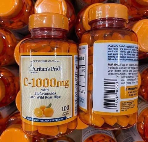 Viên uống Puritan's Pride Vitamin C 1000mg review-3