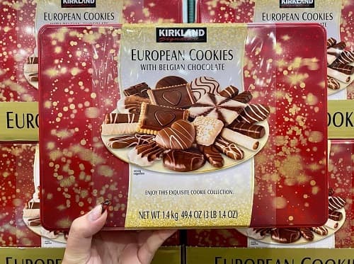 Bánh chocolate Kirkland European Cookies review-2