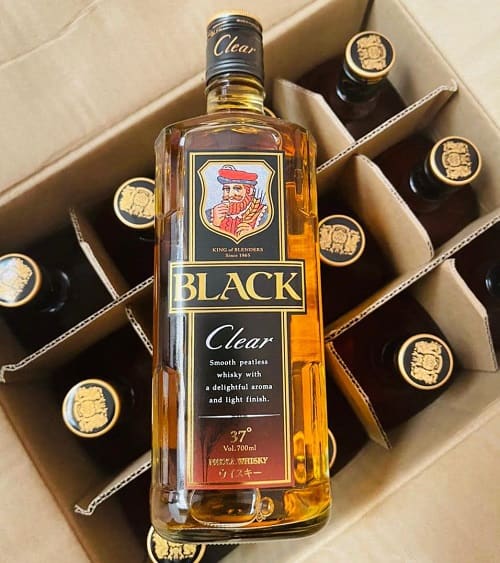Rượu Whisky Nikka Black Clear review-3