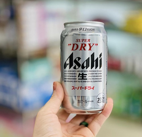 Review bia Asahi Super Dry 350ml-2