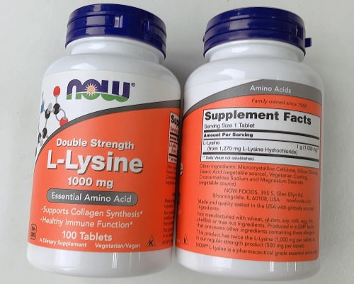 Review L-Lysine của Now có tác dụng gì?-1