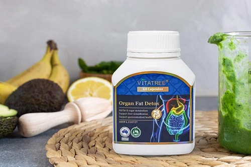 Thải độc mỡ nội tạng Vitatree Organ Fat Detox review-1