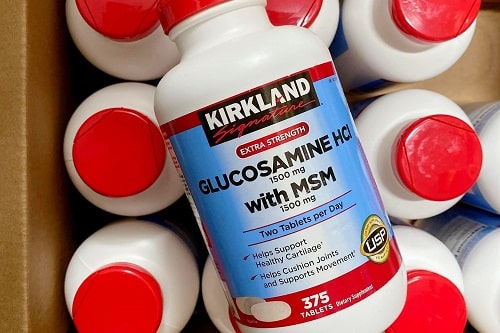 Viên uống bổ khớp Kirkland Glucosamine HCL with MSM review-1
