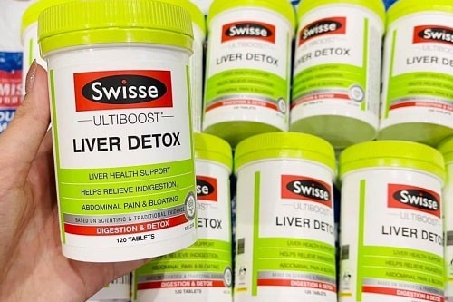 Review viên uống thải độc gan Swisse Liver Detox 120v-1
