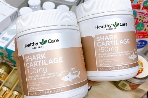 Viên uống sụn vi cá mập Healthy Care Shark Cartilage 750mg review-1