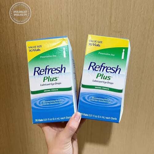 Cách sử dụng Refresh Plus Lubricant Eye Drops đúng chuẩn