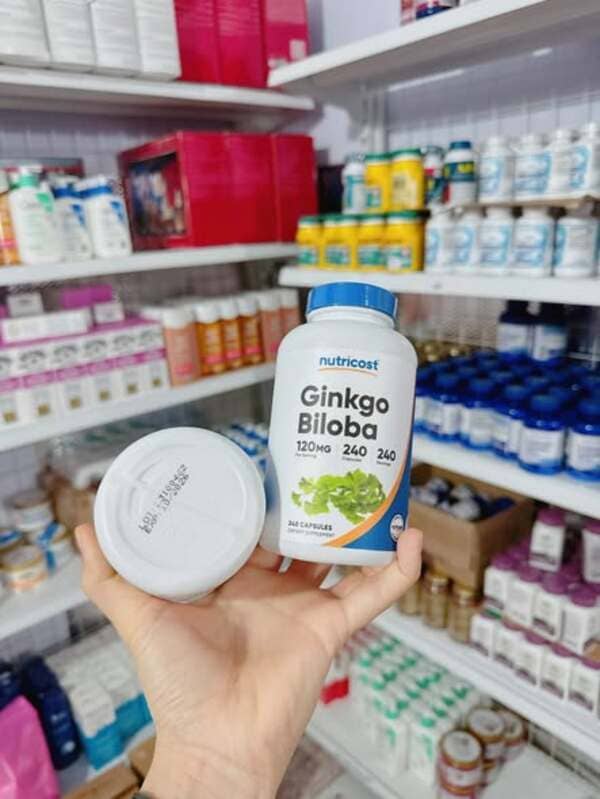 Thuốc bổ não Ginkgo Biloba Nutricost có tốt không? Những thắc mắc thường gặp
